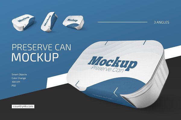 Download Preserve Can Mockup Set