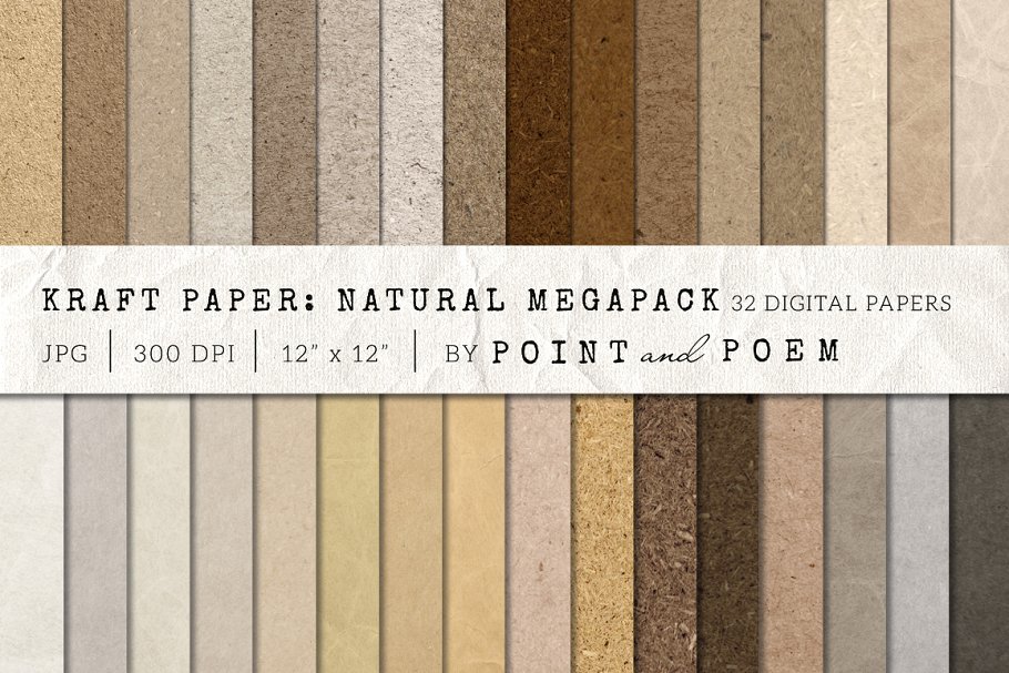Download Kraft Paper Texture Pack - Neutral