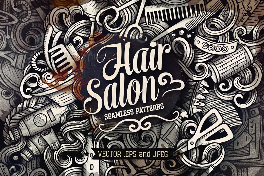 Download Hairstyle Graphic Doodle Patterns