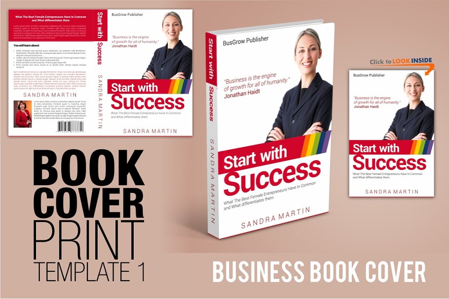 Download Book Cover TEMPLATE 1 - Business