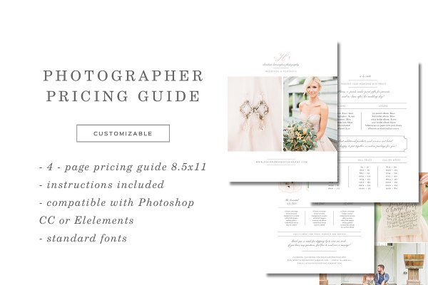 Download Wedding Photographer Price List