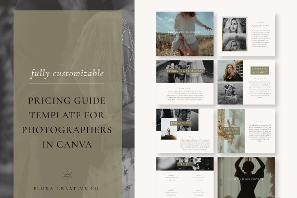 Download Pricing Guide Template Photographers