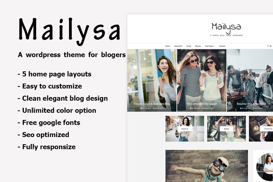 Download Mailysa - Simple Theme