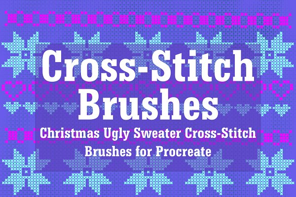 Download Christmas Cross Stitch Brush