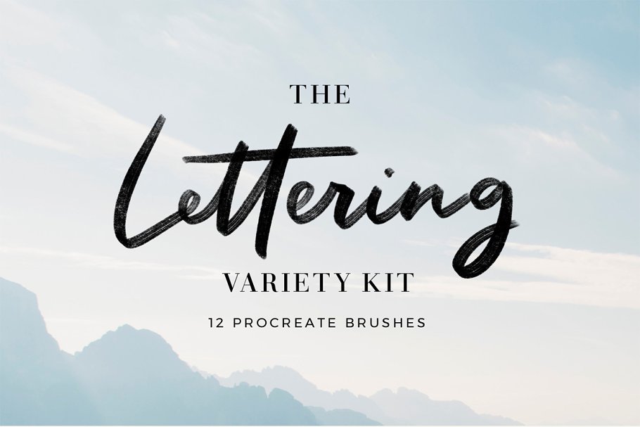 Download Procreate Brushes Lettering Variety