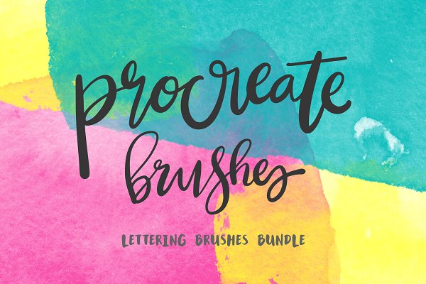 Download Procreate Lettering 34+ Brush Bundle