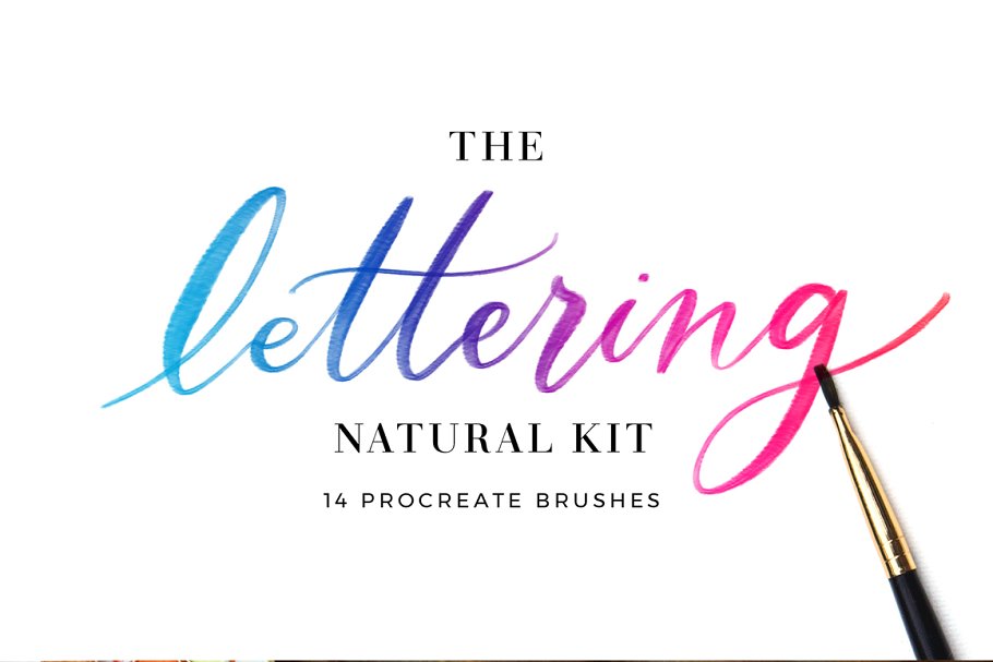 Download Procreate Lettering Brushes Natural