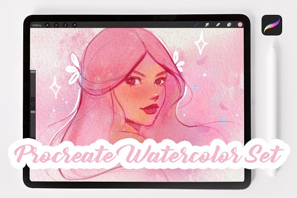 Download Procreate Watercolor Brush Set