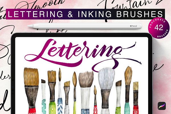 Download Procreate 5 Lettering Brushes