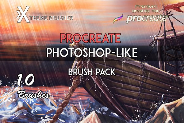 Download Procreate Photoshop-Like Brushes