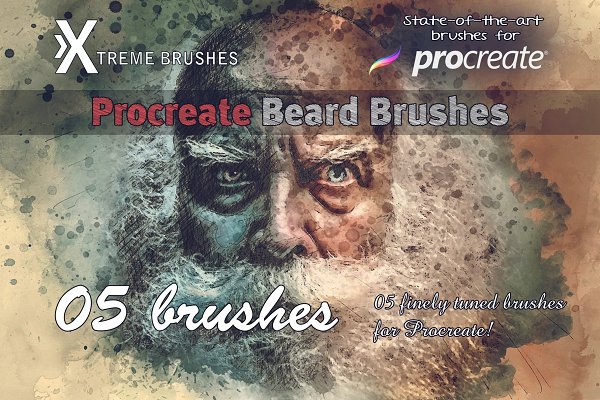 Download Procreate Beard Brushes
