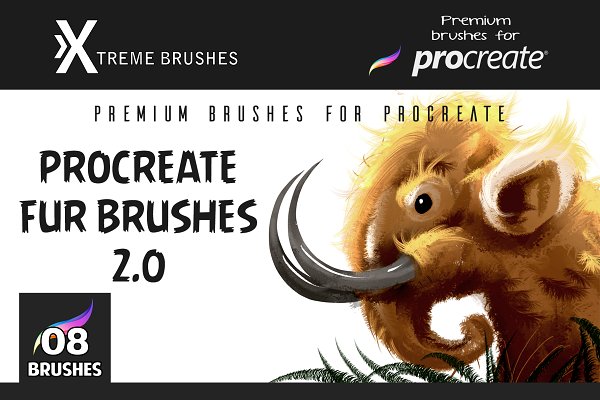Download Procreate Fur Brushes 2.0
