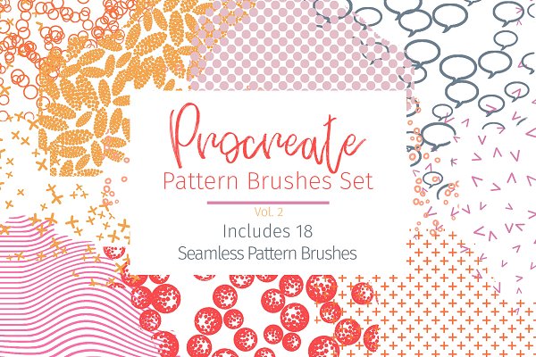 Download Procreate seamless pattern brushes
