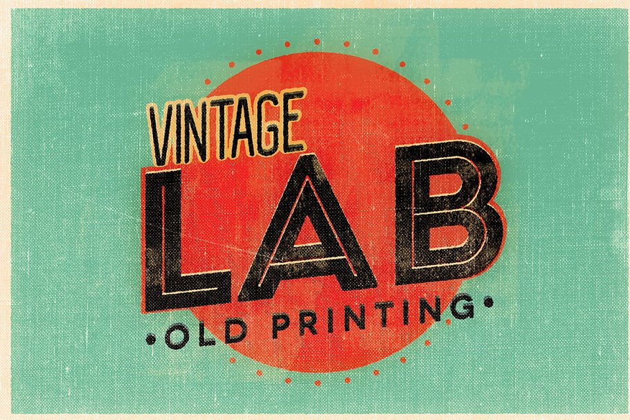 Download Vintage Lab - Old Printing