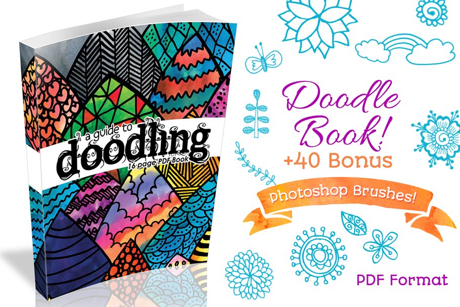 Download 20% 0ff! Doodle Book + 40 brushes