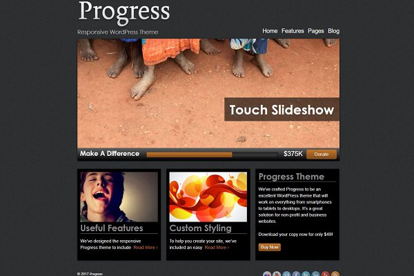 Download Progress - Nonprofit WordPress Theme