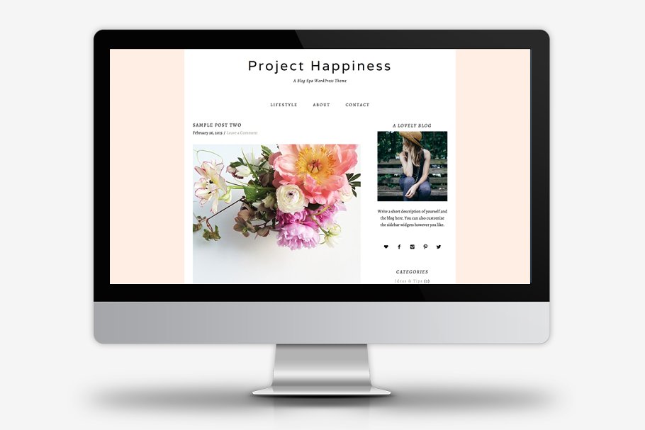 Download Project Happiness / WordPress Theme
