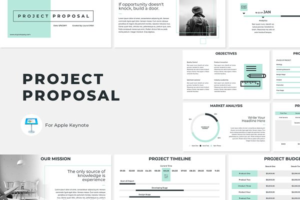 Download Project Proposal Keynote Template