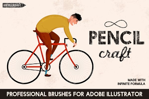 Download Pencilcraft Brushes by Guerillacraft