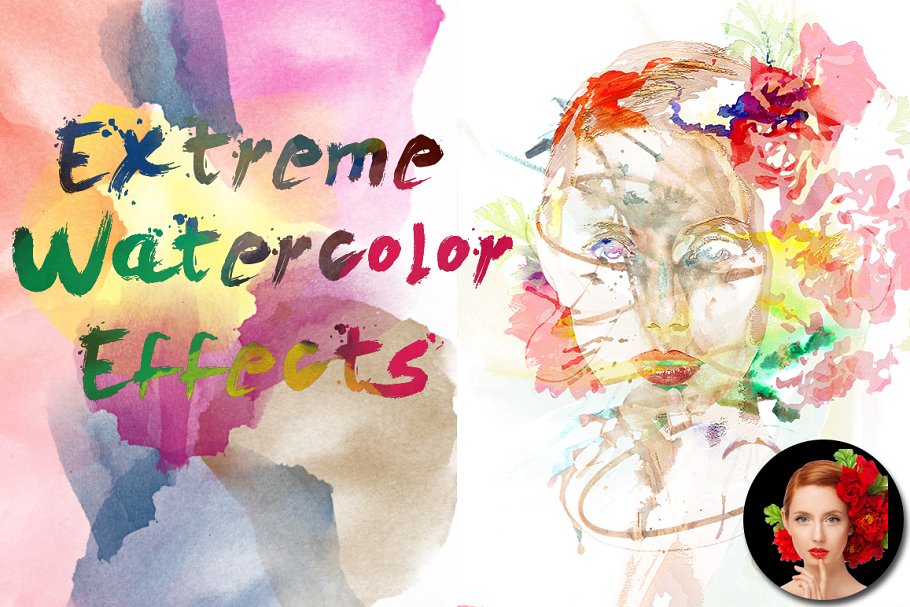 Download Extreme Watecolor Actions