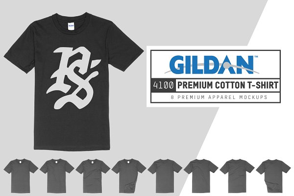 Download Gildan 4100 Premium Cotton T-Shirt