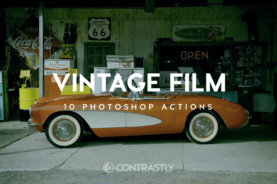 Download Vintage Film Photoshop Actions