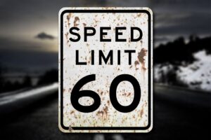 Download Grunge Speed Limit 60 Sign Decal