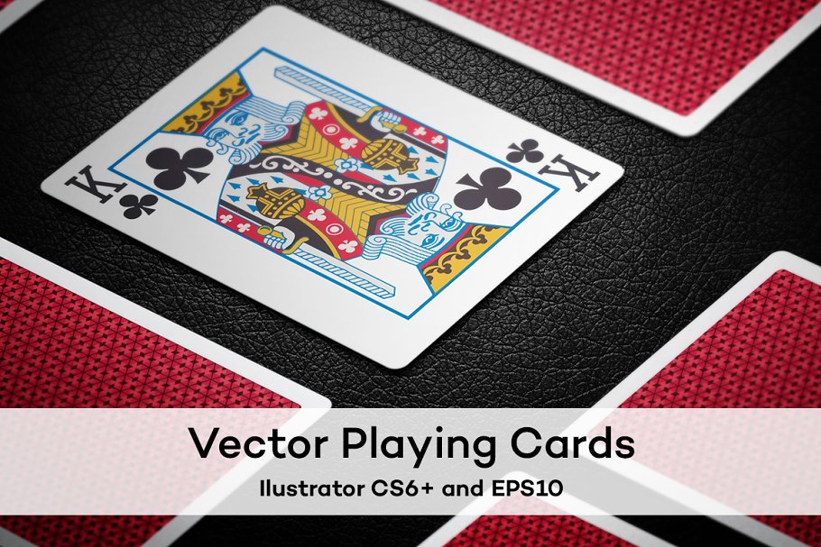 Download Vector Playing Cards // Full deck