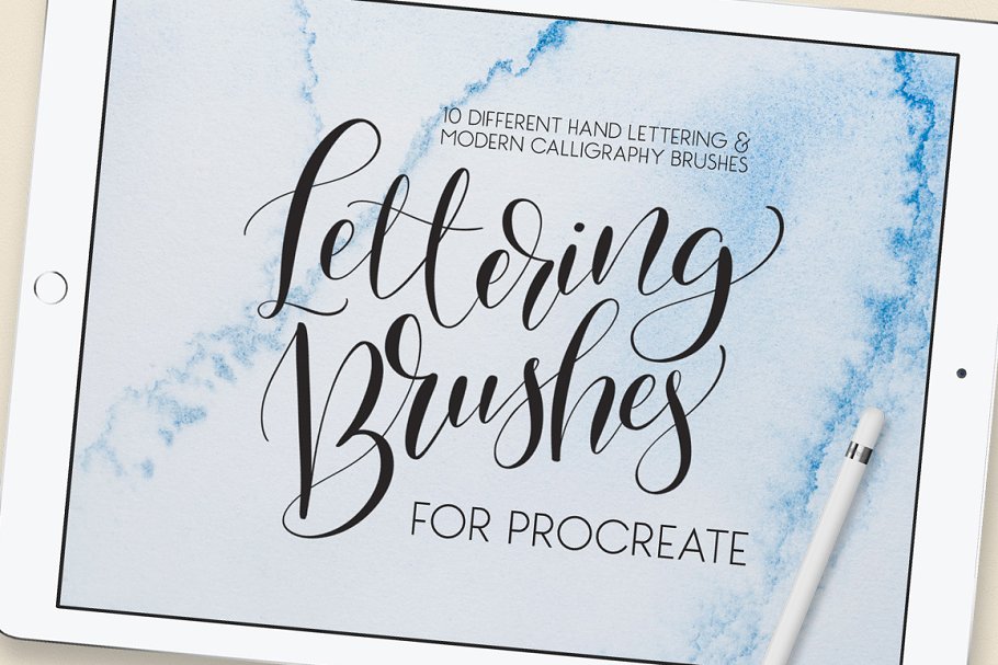 Download Lettering Brush Pack for Procreate