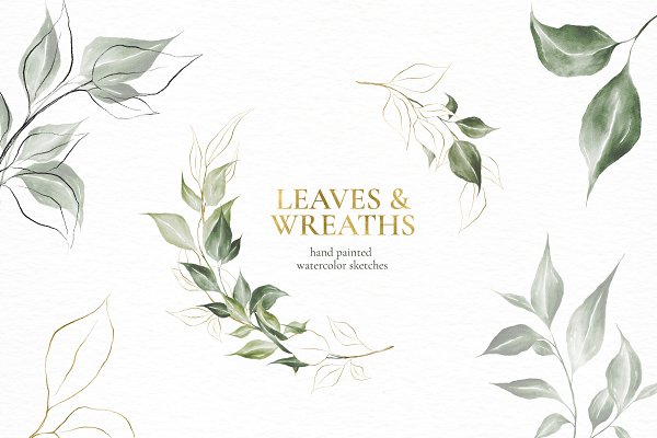 Download Leaves & Wreaths.