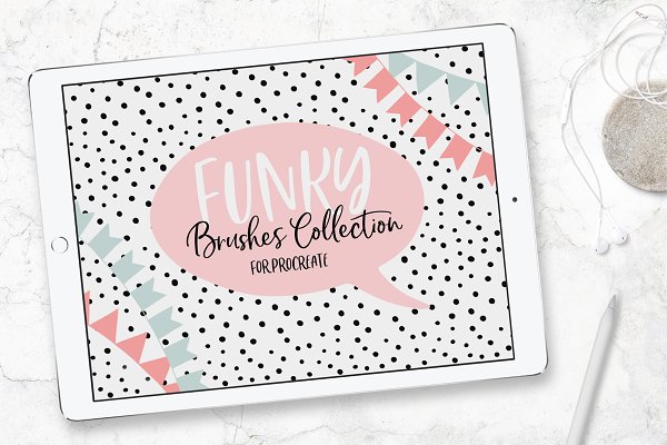 Download Funky Brushes Collection (Procreate)