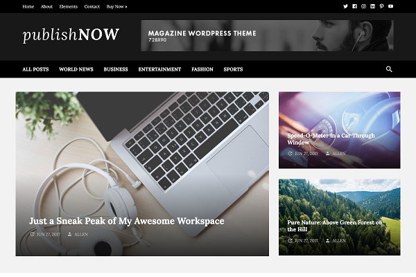 Download PublishNow - Magazine Theme
