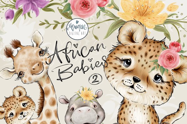 Download African Animals Clipart
