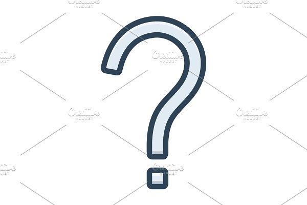 Download Question mark icon