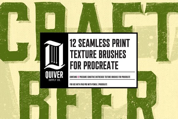 Download Print Procreate Texture Brushes
