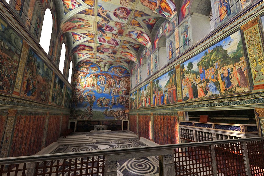 Download Sistine Chapel Interior Low Poly