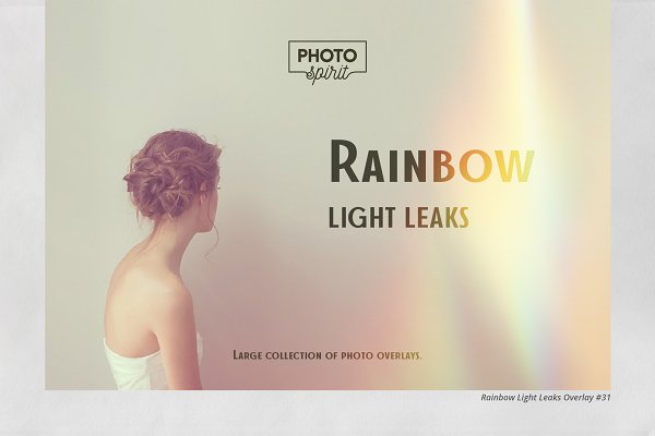 Download Rainbow Light Leaks Overlays