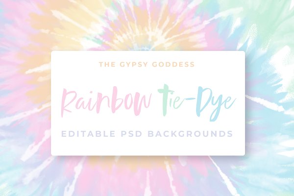Download Rainbow Tie-Dye Backgrounds