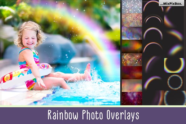 Download Rainbow overlays & textures