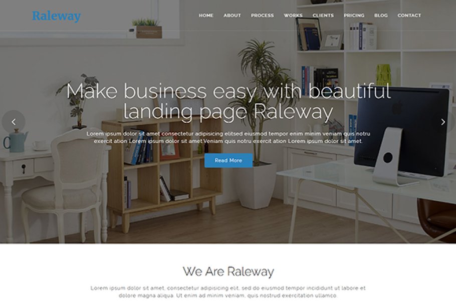 Download Raleway - Bootstrap WordPress Theme
