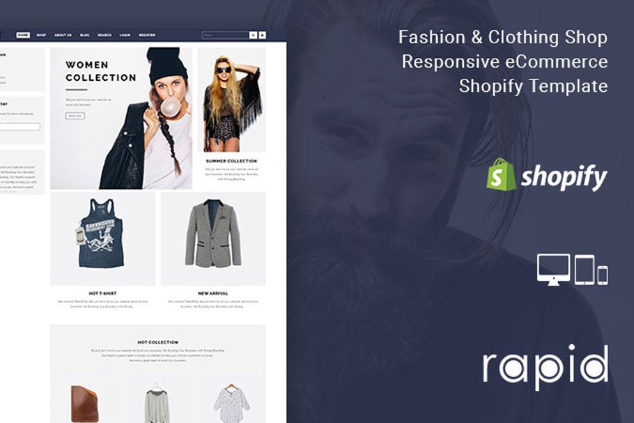 Download Rapid - eCommerce Shopify Template