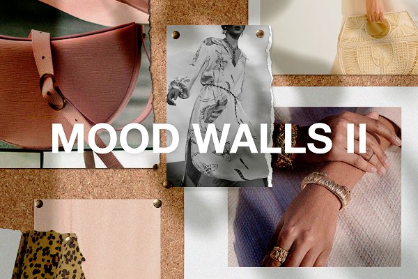 Download Realistic Mood Wall Mockups II