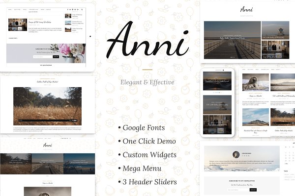 Download Anni – An Elegant & Effective Theme