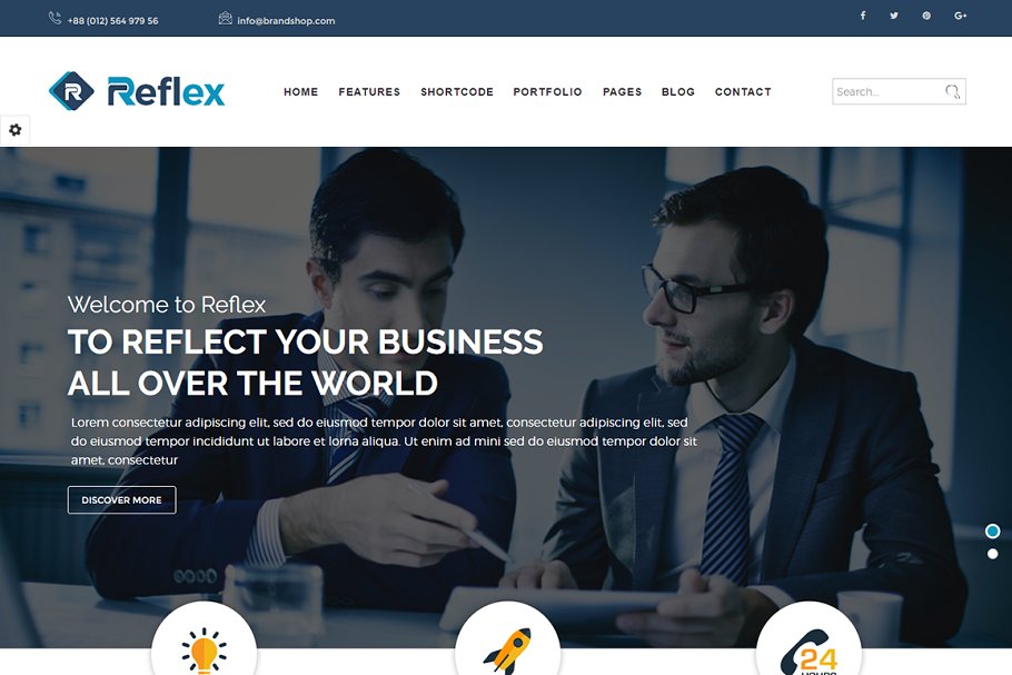 Download Reflex - Corporate HTML5 Template