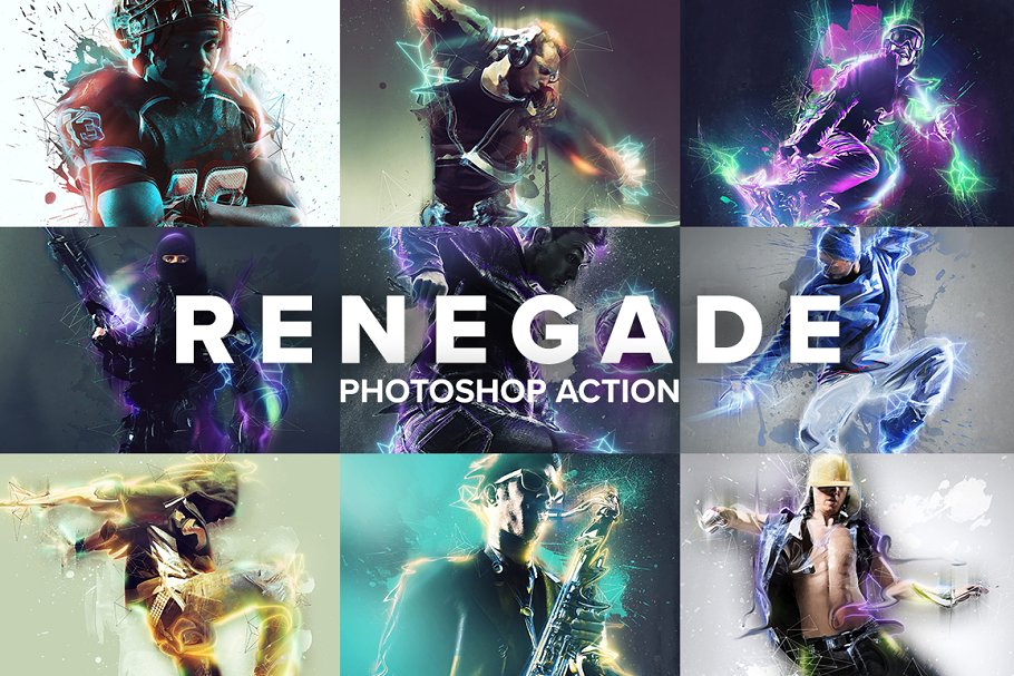 Download Renegade Photoshop Action