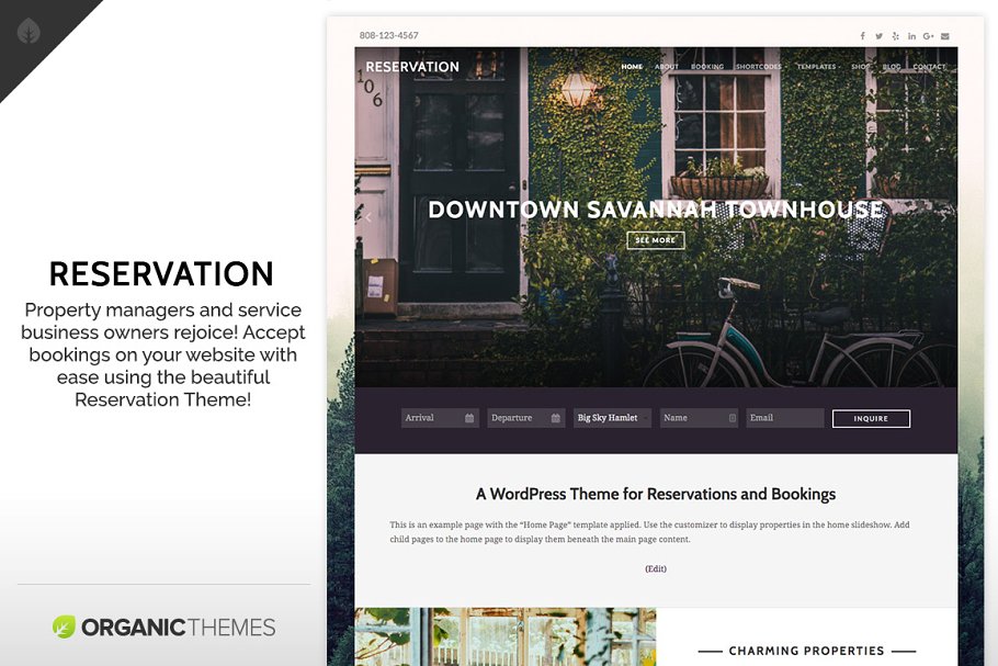 Download Reservation Theme