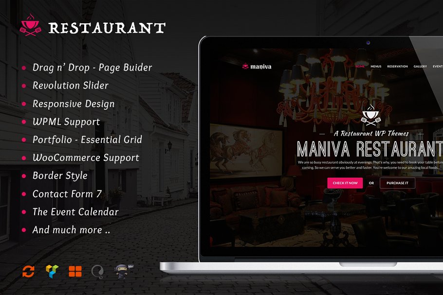 Download Restaurant - WordPress Theme