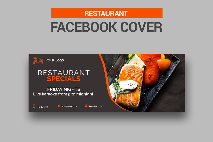 Download Restaurant Facebook Cover