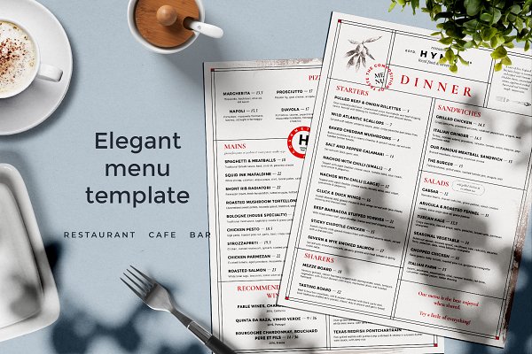 Download Restaurant Menu Design