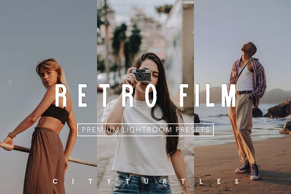 Download RETRO FILM Lightroom Presets Pack